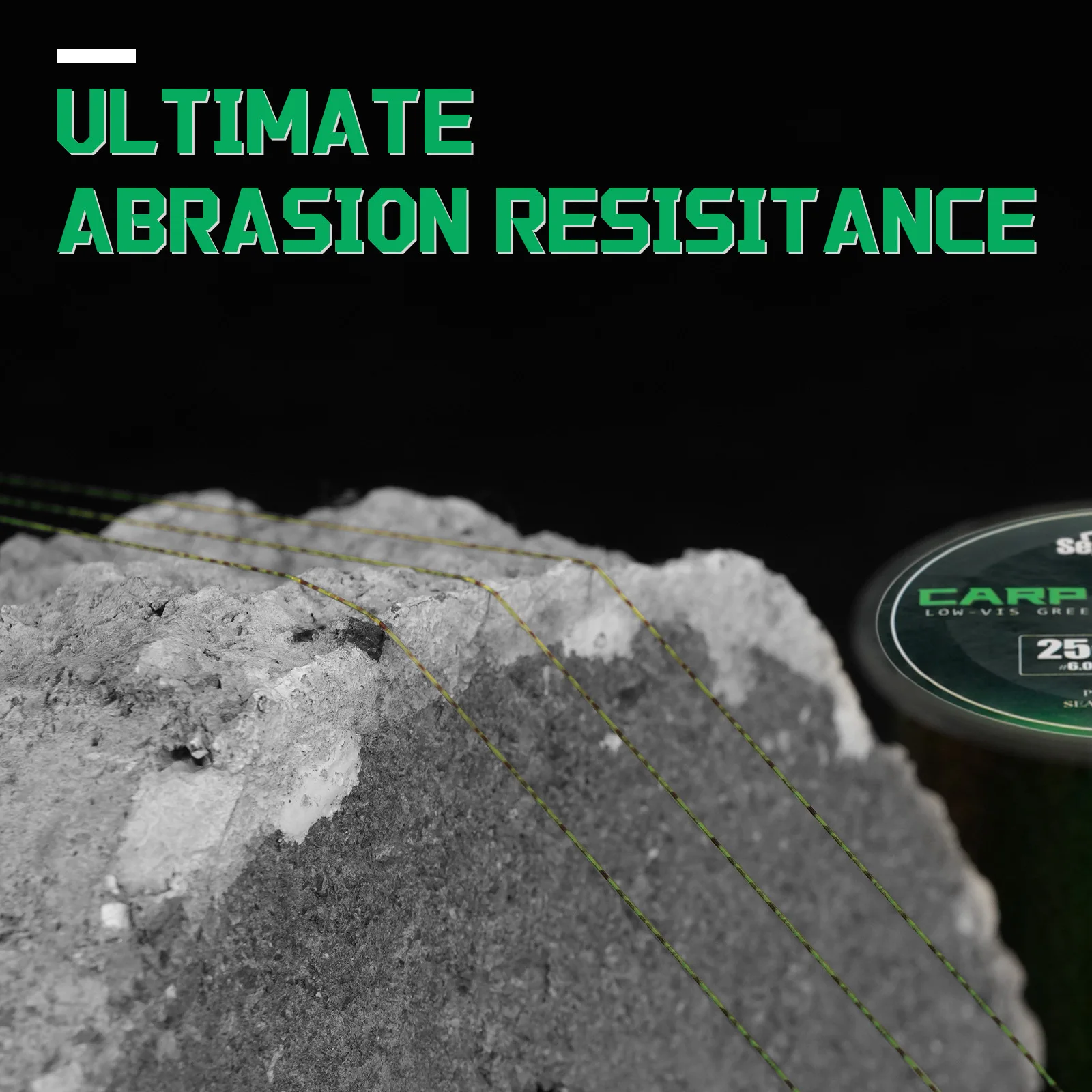 Línea de pesca de nailon SeaKnight marca CARP Spot 500M antidesgaste suave y fuerte para pesca de carpa 10-25LB INVISIBLE bajo el agua - imagen 5