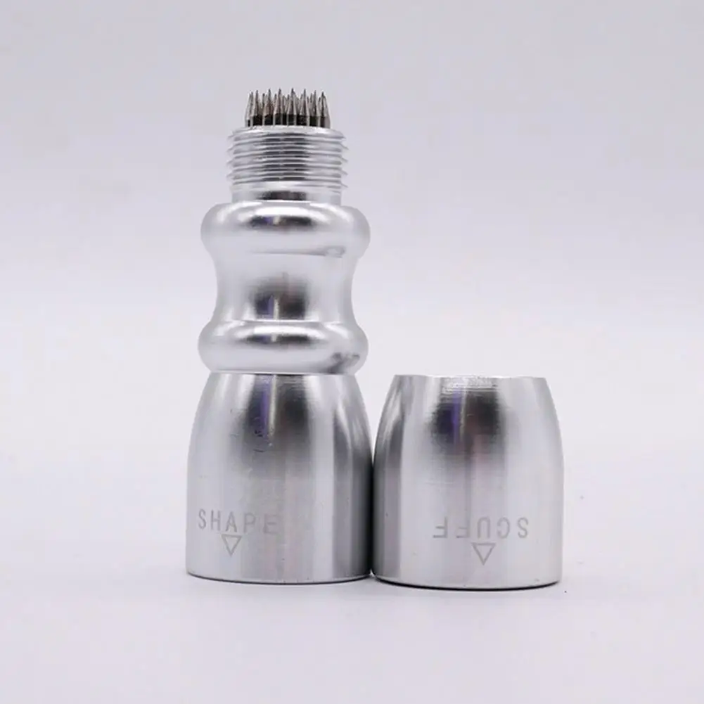 Herramienta de reparación de punta de taco de billar 3 en 1, aleación de aluminio, punta de palo de billar, desgaste de Metal, herramienta aireadora, accesorios para tacos de billar - imagen 3