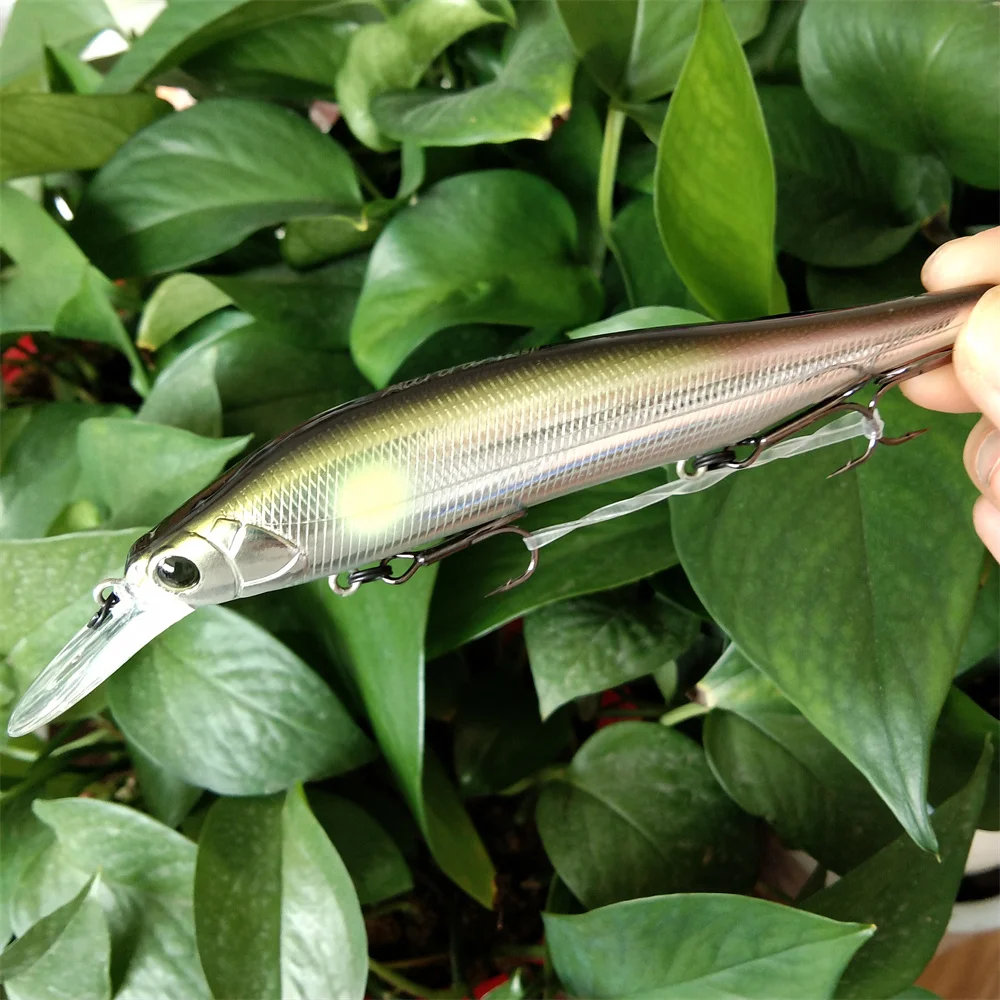 Señuelo de pesca profesional, cebo duro Artificial, sistema de peso de tungsteno AURORA, 115mm, 17,2g, 115SP, 5 unidades - imagen 3