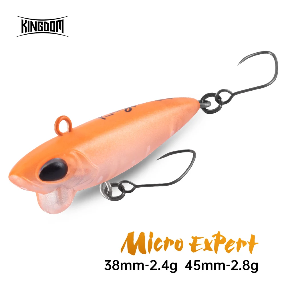 Kingdom Micro Expert Lápiz Hundible Señuelo de Pesca 2.4g 38mm 2.85g 45mm Cebo Duro Artificial Señuelo Barra Anzuelo Simple Trucha Perca - imagen 2