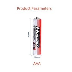 Pilas AA Carbono Zinc 1,5V ideales para pesca deportiva