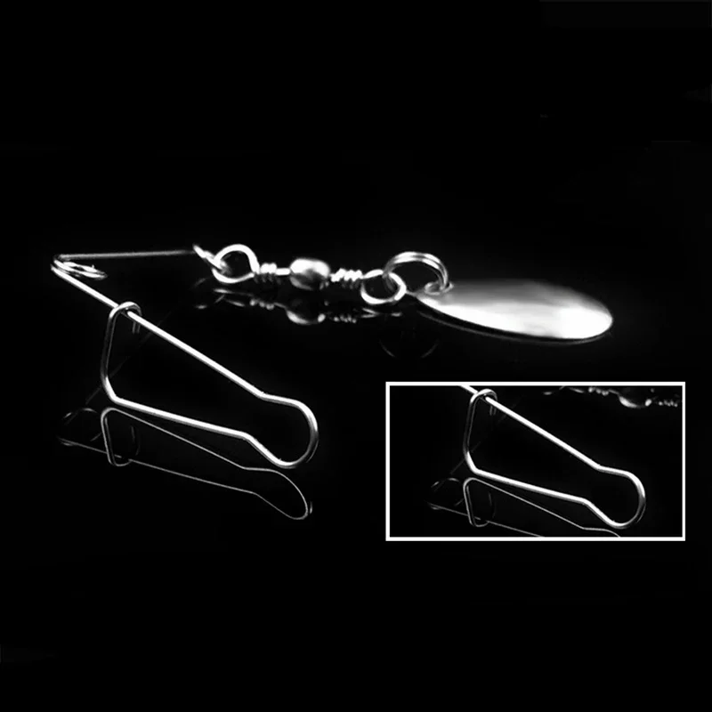 10 Uds 0,8g Spinner señuelo de Pesca cebo cuchara Swisher Buzzbait Bass Minnow manivela Popper Vib Spinnerbait señuelos aparejos de púas Pesca - imagen 4
