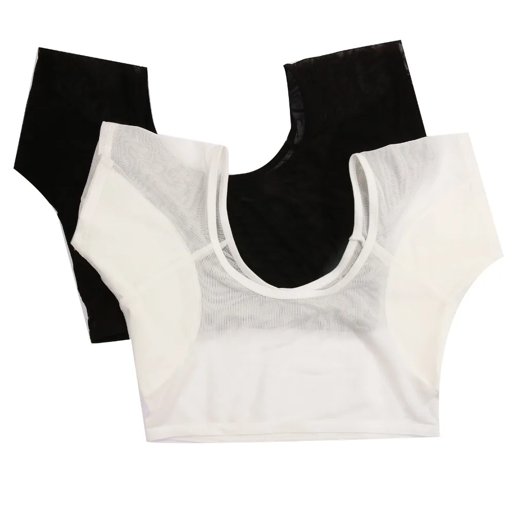 Ropa transparente reutilizable que absorbe el sudor, chaleco ultrafino, chaleco de malla para el pecho, envoltura de pecho lavable de secado rápido para mujer - imagen 3