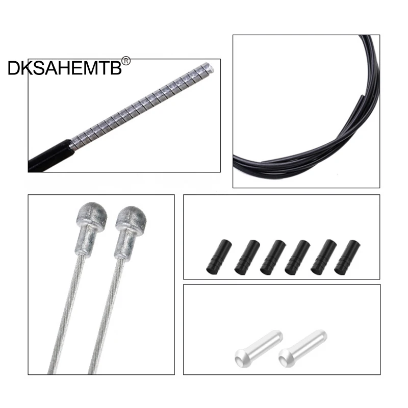 Línea de freno de bicicleta de montaña, juego de cambio de velocidad, línea de transmisión, tubo V, accesorios de Cable de freno - imagen 5