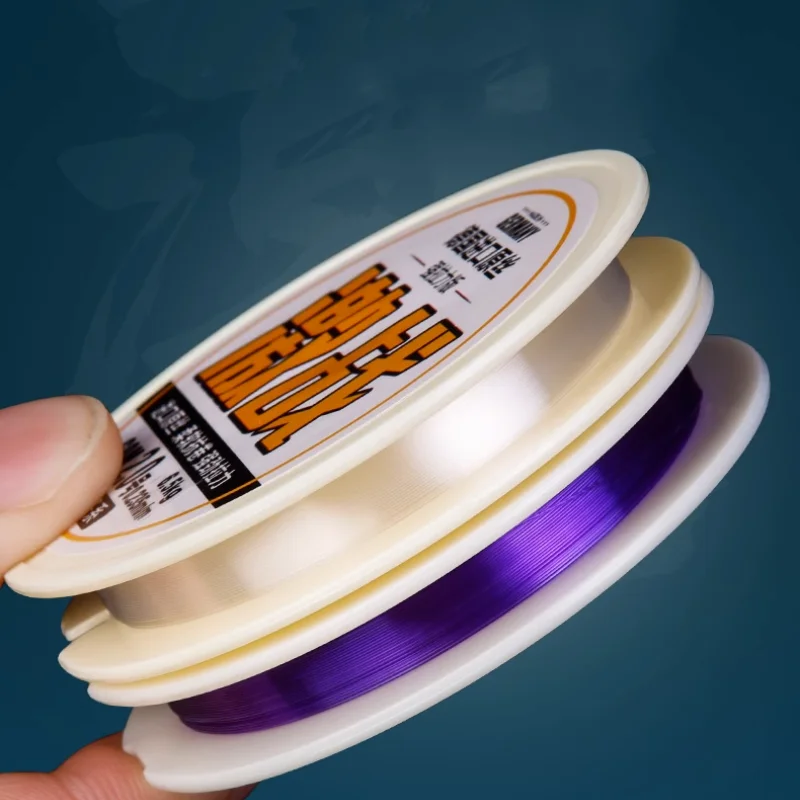 Línea de Pesca de nailon Súper suave, línea secundaria principal auténtica, hilo de Pesca antibobinado de fuerza súper fuerte, 60M - imagen 2