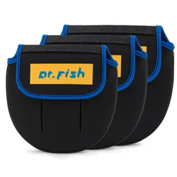 Funda protectora neopreno para carrete de pesca - spinning casting