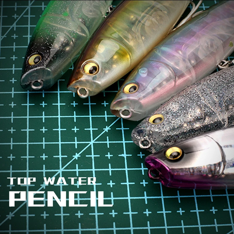 Le Fish-señuelo de pesca flotante, lápiz StickBait, Wobblers Topwater Crankbait, señuelos artificiales de fundición larga, 90mm, 13g - imagen 3