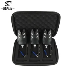 Kit alarma pesca JSFUN inalámbrico con luz LED cambiante