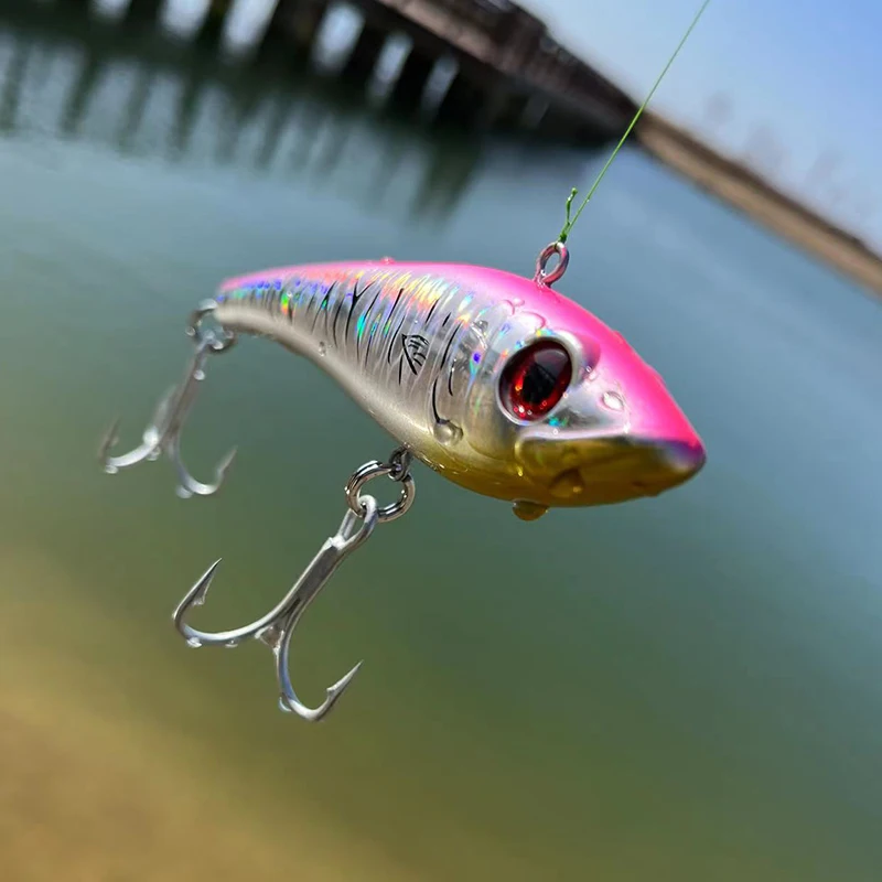 MAX130 cebo de cola continua, cebo de lápiz que se hunde, cebo de pistola de oro de pesca en el mar, cebo falso de buceo de largo alcance, copia Maria, 70g - imagen 4