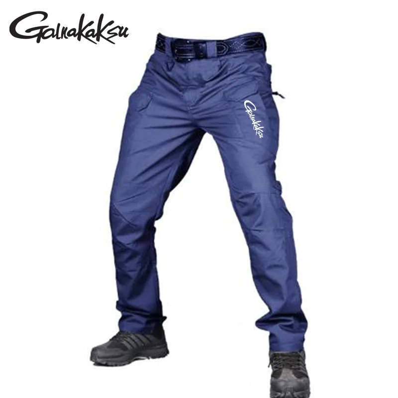 Pantalones de pesca tácticos para hombre resistentes y cómodos - imagen 5