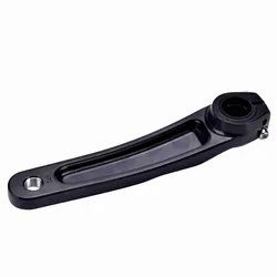 Brazo manivela izquierdo Shimano aluminio 170mm – Negro/Plateado