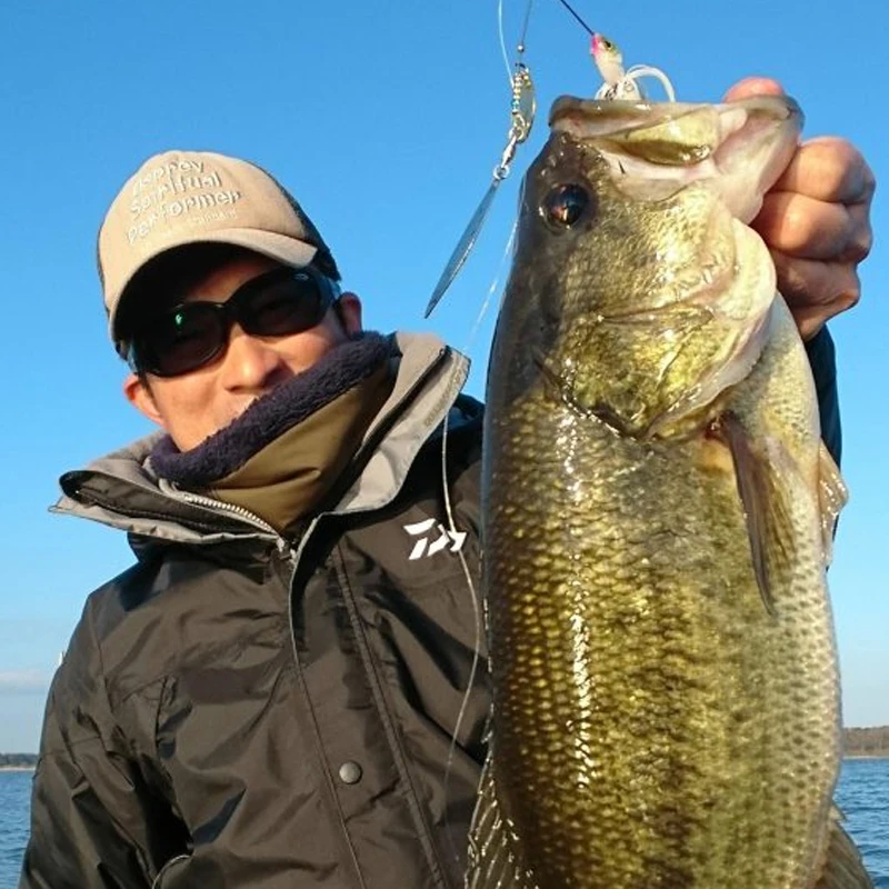 Cebo de lentejuelas compuesto de Metal OSP Luya japonés, gota de agua de ALTO PASO, hoja de sauce doble, 7g11g, cebo de perca - imagen 4