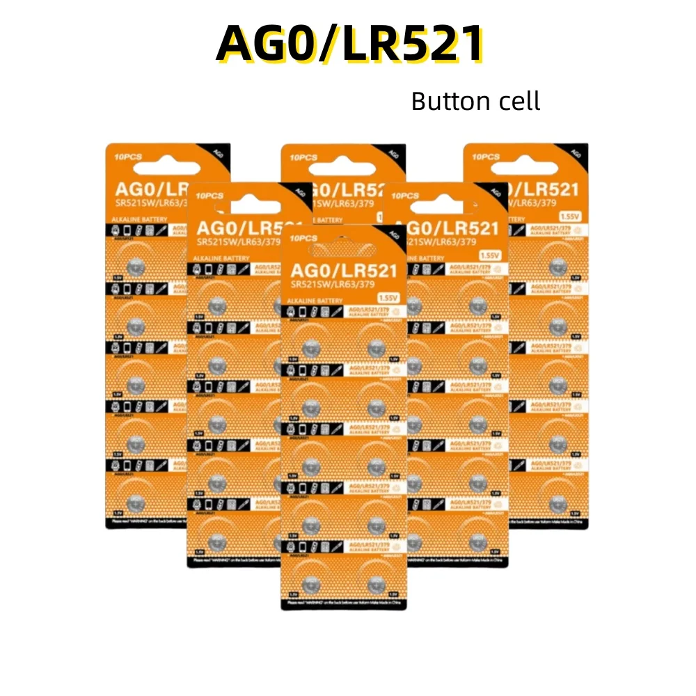 Pila de botón SR521SW 1,5V alcalina para calculadoras, relojes y juguetes - imagen 5