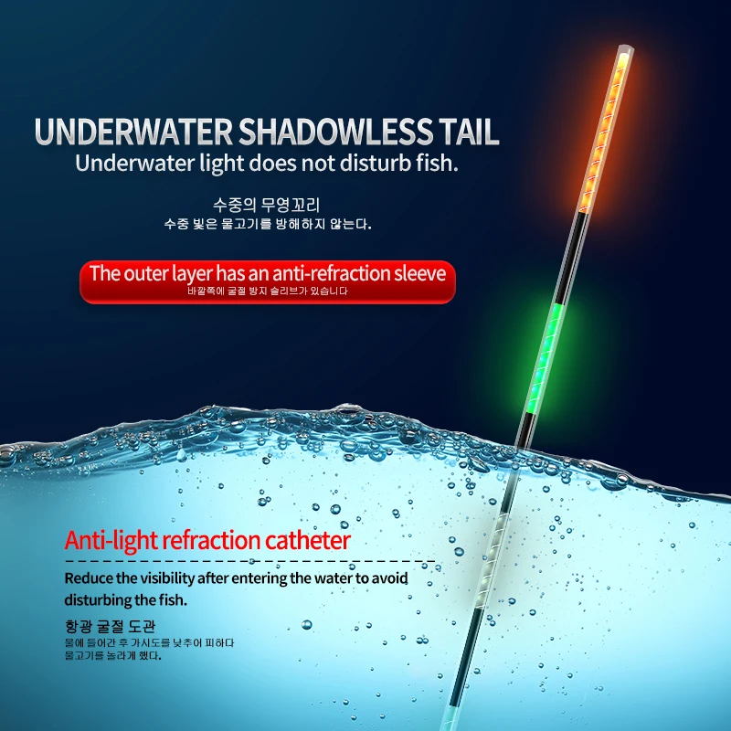 Boya Luminosa Recargable USB – Cambio de Color para Pesca Nocturna - imagen 5