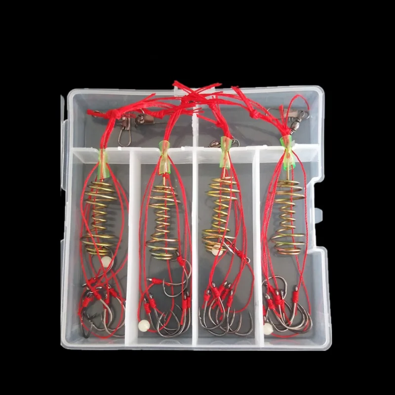 Anzuelo de resorte alto carbono para pesca oceánica