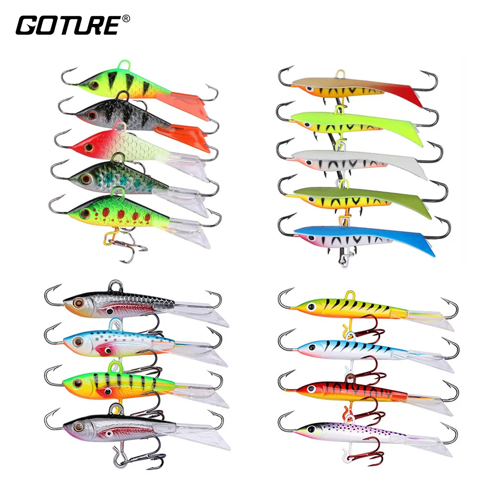 Goture Señuelo pesca en hielo Rap 4 piscardo Swimbait – Jigging - imagen 5