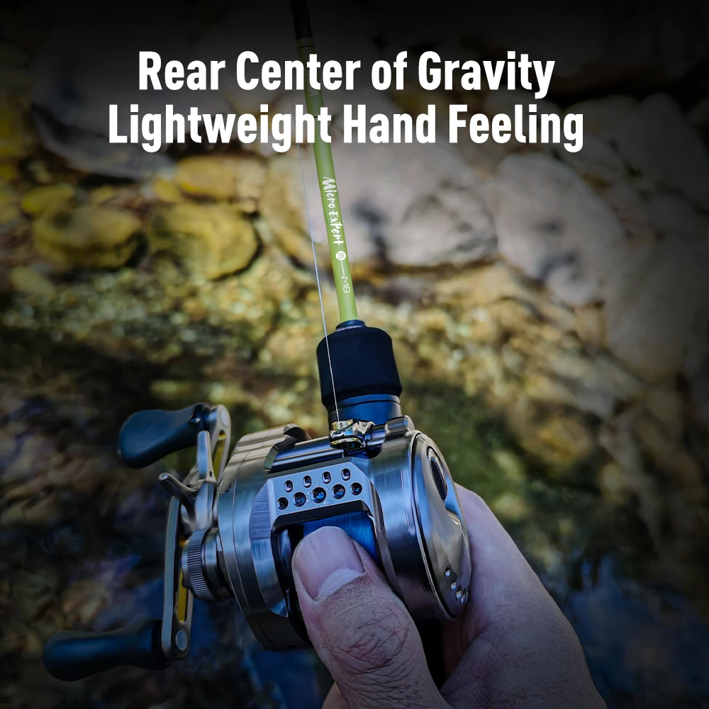 Kingdom Micro Expert Stream caña de pescar 1,49 m 1,5 m 1,65 m 1,8 m ultraligera MF acción FUJI A 24 + 30T caña de viaje de fibra de carbono - imagen 5