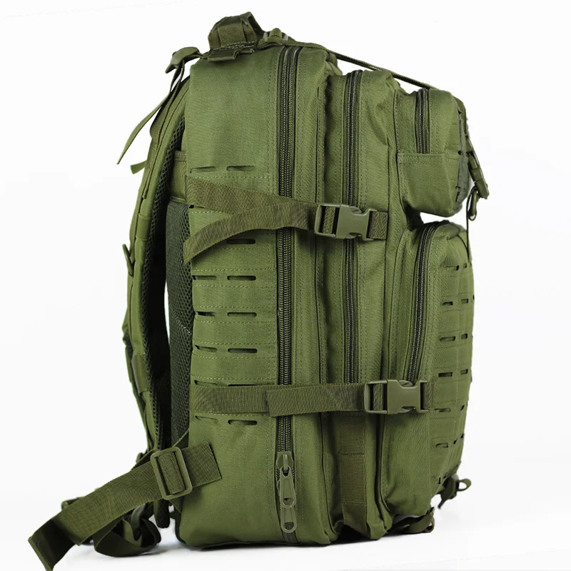 Mochila táctica militar para exteriores para hombre, bolsa impermeable de 40L para acampar, senderismo, escalada, senderismo, deportes de viaje, XA147G - imagen 4