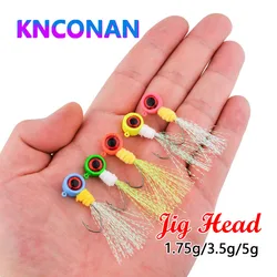 Swimbait Jig Head FishTrip – Ojos 3D y alambre keeper para black bass