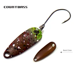 Countbass Cuchara para trucha con anzuelo único coreano