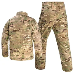Pantalón camuflaje táctico para pesca con refuerzos en rodilla