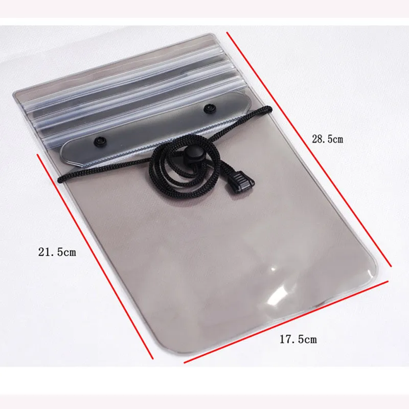 Bolsa de natación, billeteras para teléfono, almacenamiento de llaves, sello súper ajustado de tres capas con doble botón, fijación para Rafting en la playa, impermeable al aire libre en seco - imagen 4