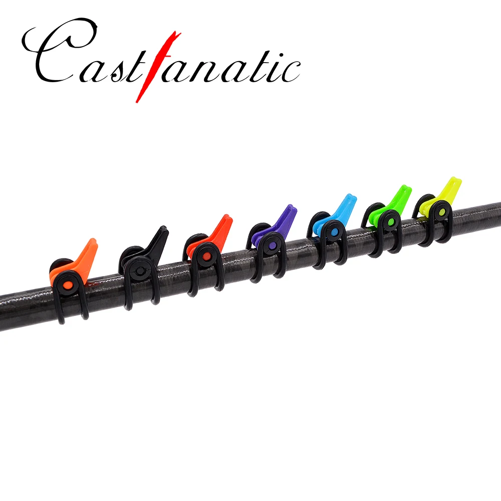 Castfanatic-anzuelo SEGURO DE 10 piezas, soporte de cebo, soporte de seguridad para caña de pescar, equipo de pesca, accesorios portátiles, cebo fijo - imagen 2