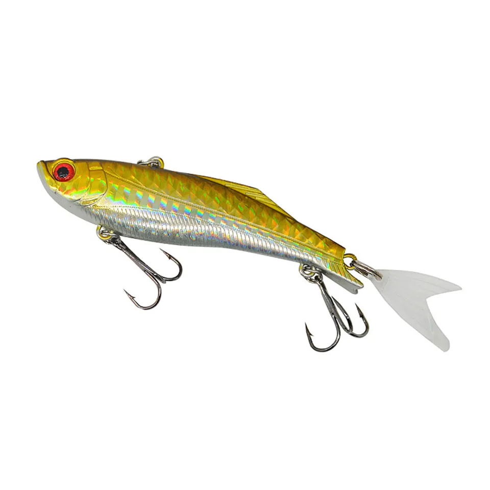 WALK FISH-señuelo Artificial para pesca de lubina, 1 unidad, señuelo VIB de 83mm/23g, cebo duro transparente con vibración - imagen 5