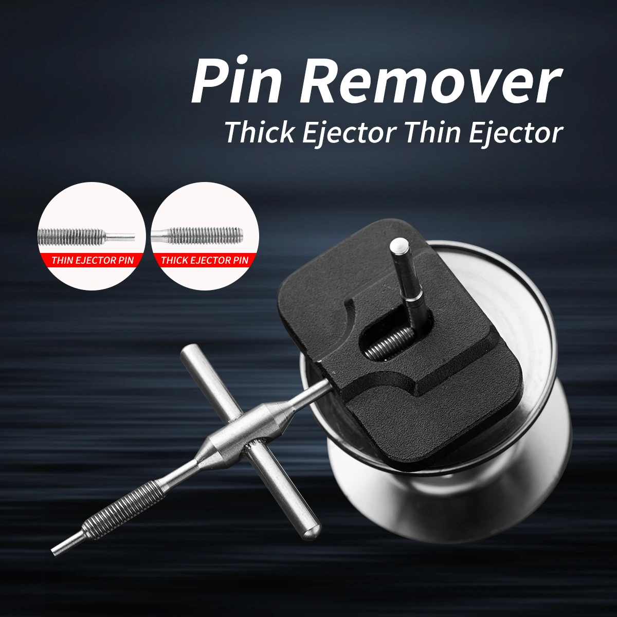 Juego de herramientas de reparación DIY, piezas de carrete giratorio para Baitcasting, removedor de pasadores de desmontaje, Kit de herramientas de mantenimiento de carrete de pesca, aparejos de pesca - imagen 5