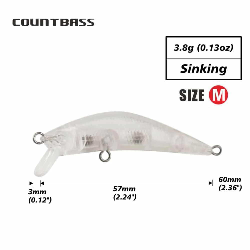 M - Blank Lures