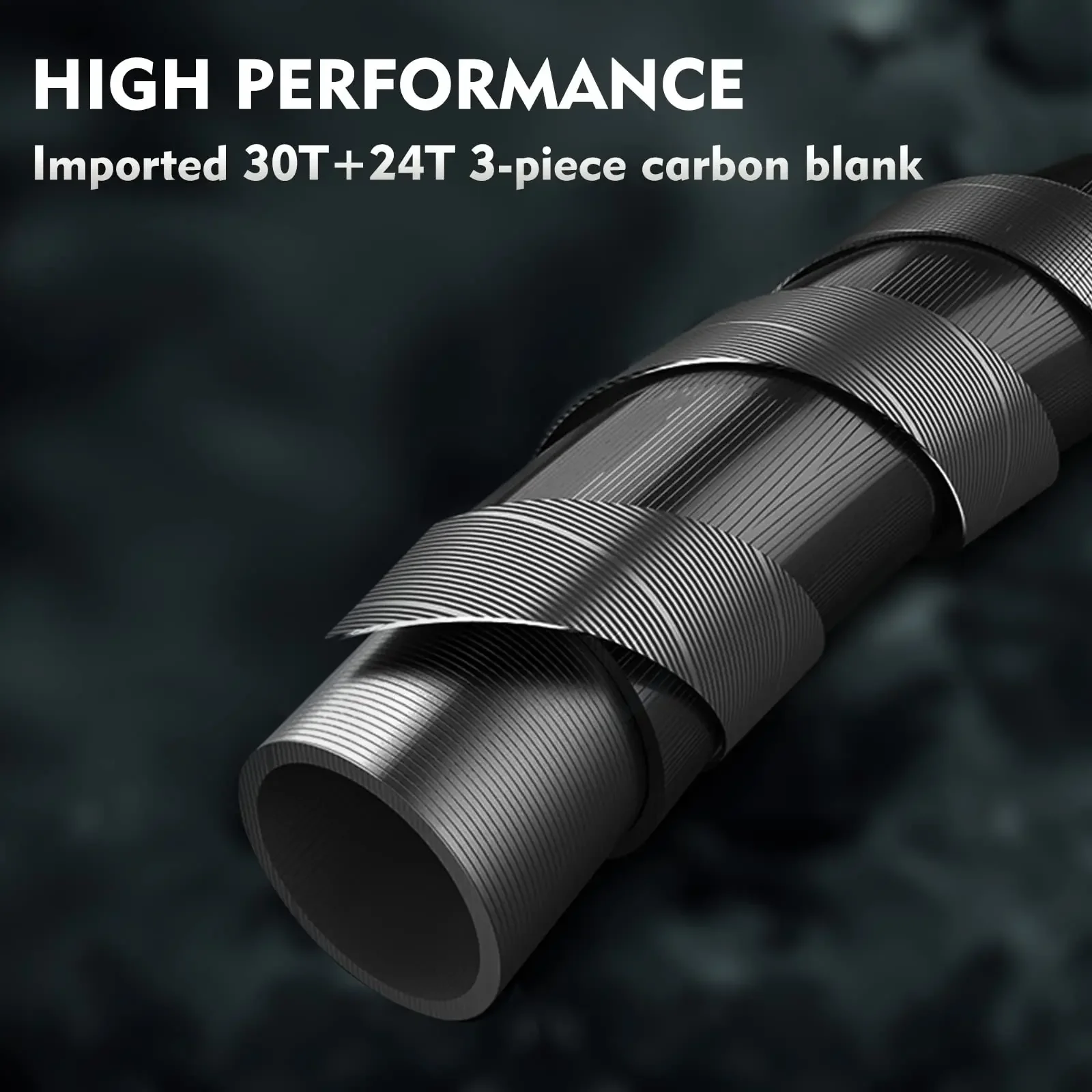 Goture 2,7 M 3,0 M 3,6 M caña de pescar tipo bala 30T + 24T caña giratoria de fibra de carbono ML Power 3 piezas aparejos de pesca para pesca tipo tipo - imagen 4