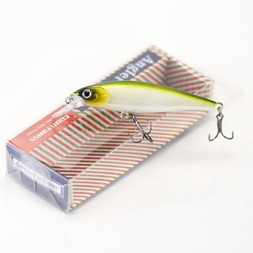 Countbass Minnow de hundimiento lento 67 mm 2-41/64" 6 g 7/32 oz. Buceo 1m 3', Señuelos de pescador Wobblers Shad Cebos duros - imagen 5