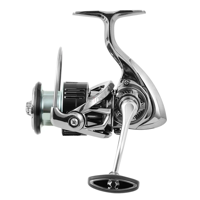 Nuevo carrete giratorio, carrete de aluminio 12 + 1BB, relación 5,5:1, equipo de pesca de Metal, arrastre máximo de 12KG, carrete de fundición, aparejos de pesca para toda el agua - imagen 4