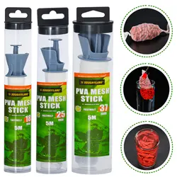Sougayilang 18/25/37mm PVA pesca PVA malla Soluble en agua carpa pesca alimentador cebo lanzador trampa cebo redes herramientas de pesca