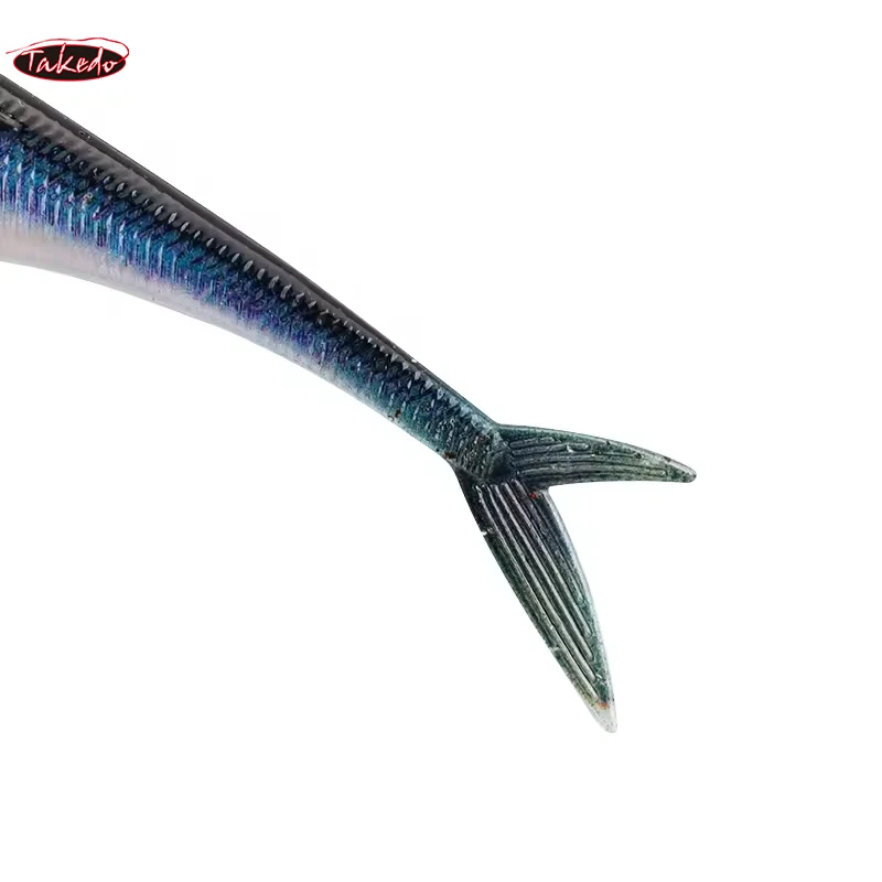 TAKEDO Señuelo 3D pintura peces vivos luminoso para atún y lubina - imagen 5