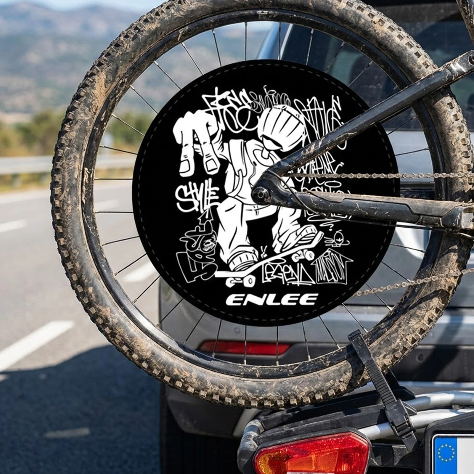 Protector de disco para bicicleta de montaña – Antimanchas de aceite y polvo