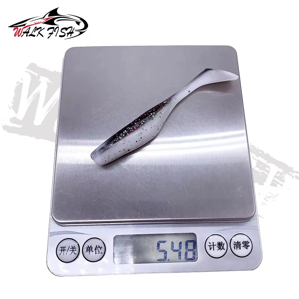 Walk Fish Dart Worm – Vinilo con jighead para spinning de lubina - imagen 5