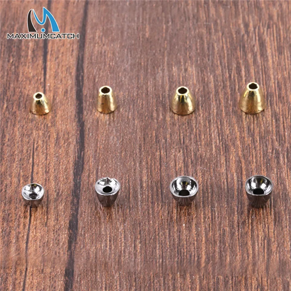 Cuentas de tungsteno con cabeza cónica para atado Maxcatch moscas - imagen 4