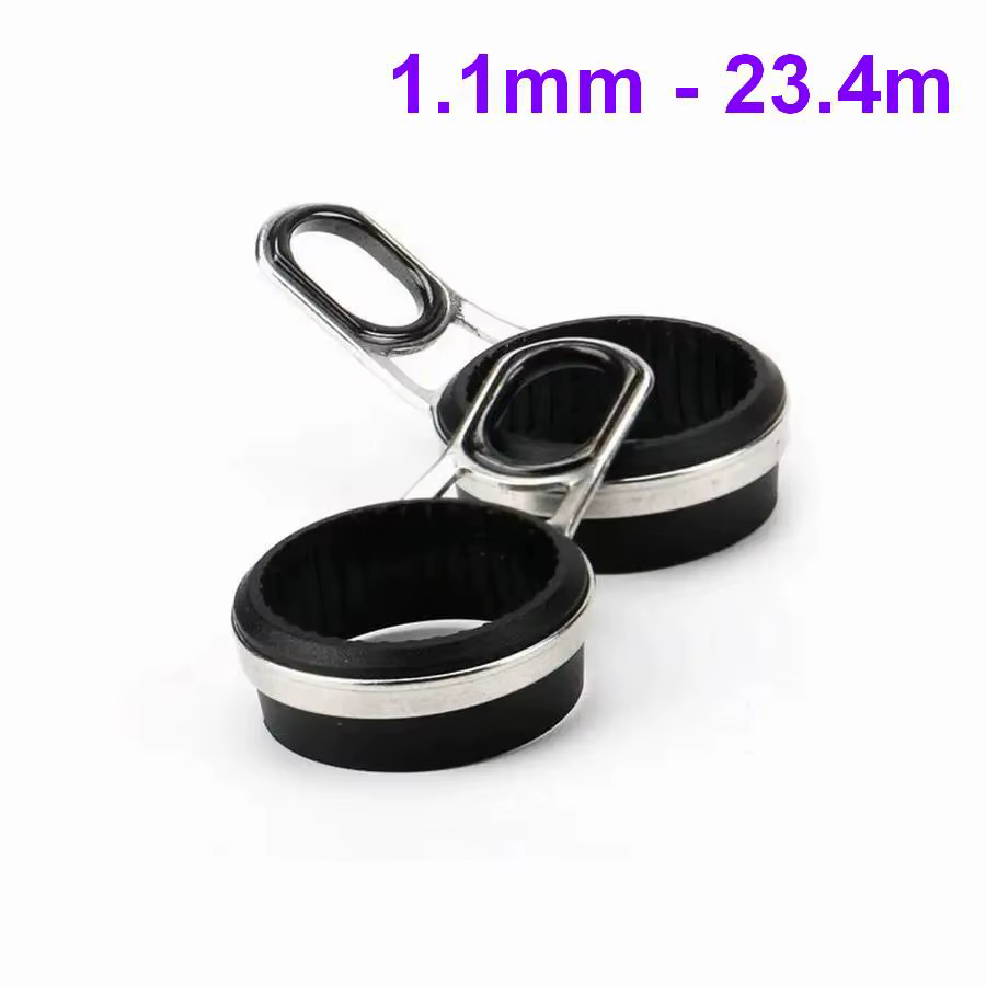 Anillos Guía Línea Lateral SG03/SG00 EM – Agujero Cuadrado para Caña Rock