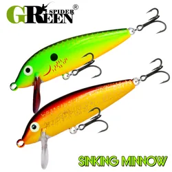 Señuelo Jerkbait Minnow hundido – Cebo duro para lucio, perca y trucha