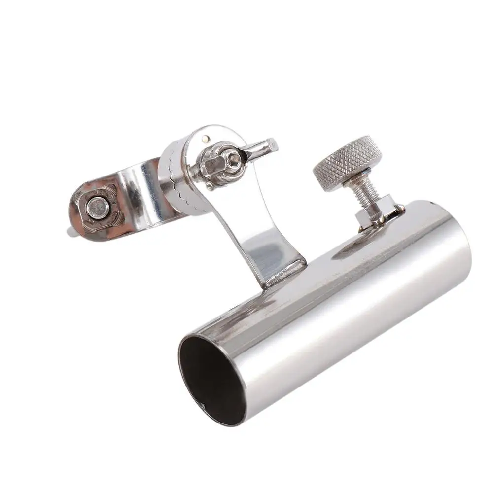 Soporte de acero inoxidable para silla de pesca, herramientas de conexión para cañas de pescar, previene el óxido - imagen 2