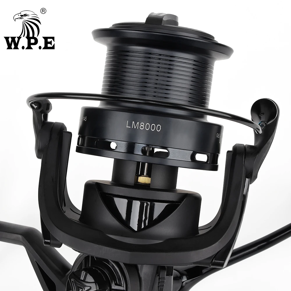 W.P.E LM 8000/8000S Carrete de Pesca para Carpa en Agua Dulce - imagen 5