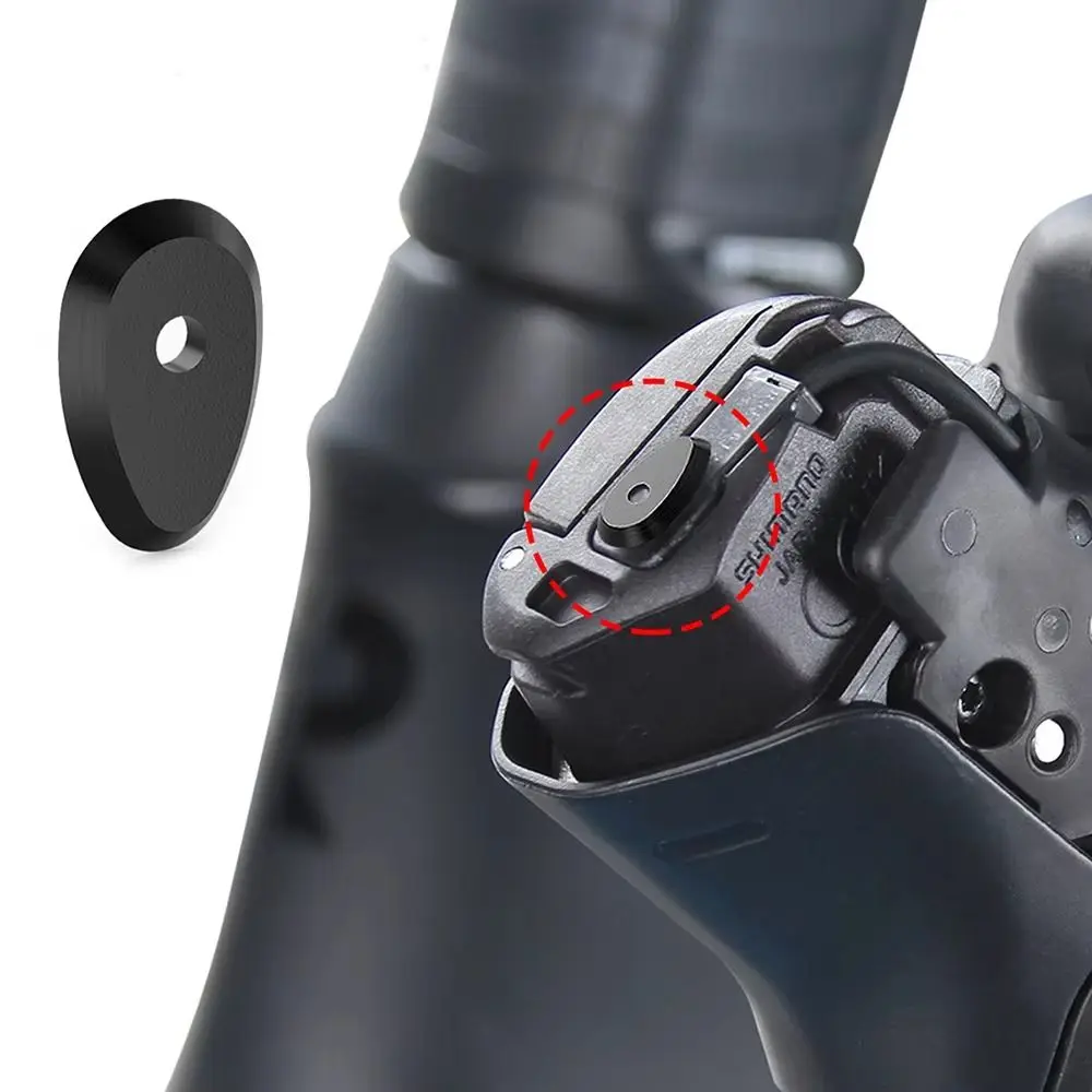 Arandela de palanca de cambios de bicicleta impresa en 3D, arandela de botón Di2 personalizada DIY Universal para Shimano UT8170 / DA9270, 4 Uds. - imagen 2