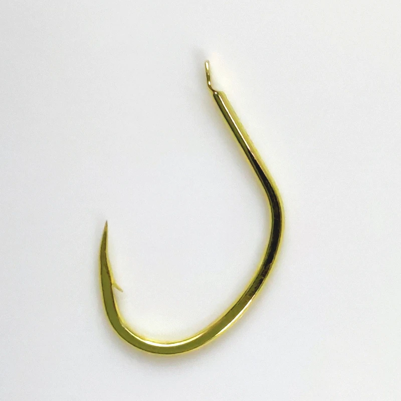 Anzuelos de balsa acero carbono dorado – Mango corto con púas 6H - imagen 3