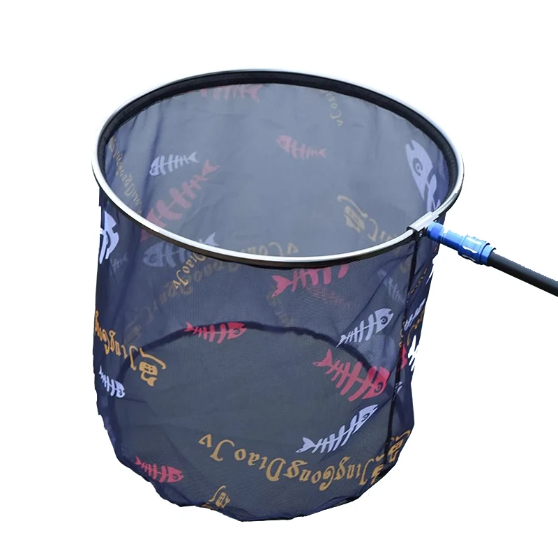 Red de pesca de carbono antigancho, aleación de titanio ultraligera, red de pesca de profundización sólida, accesorios para herramientas de pesca