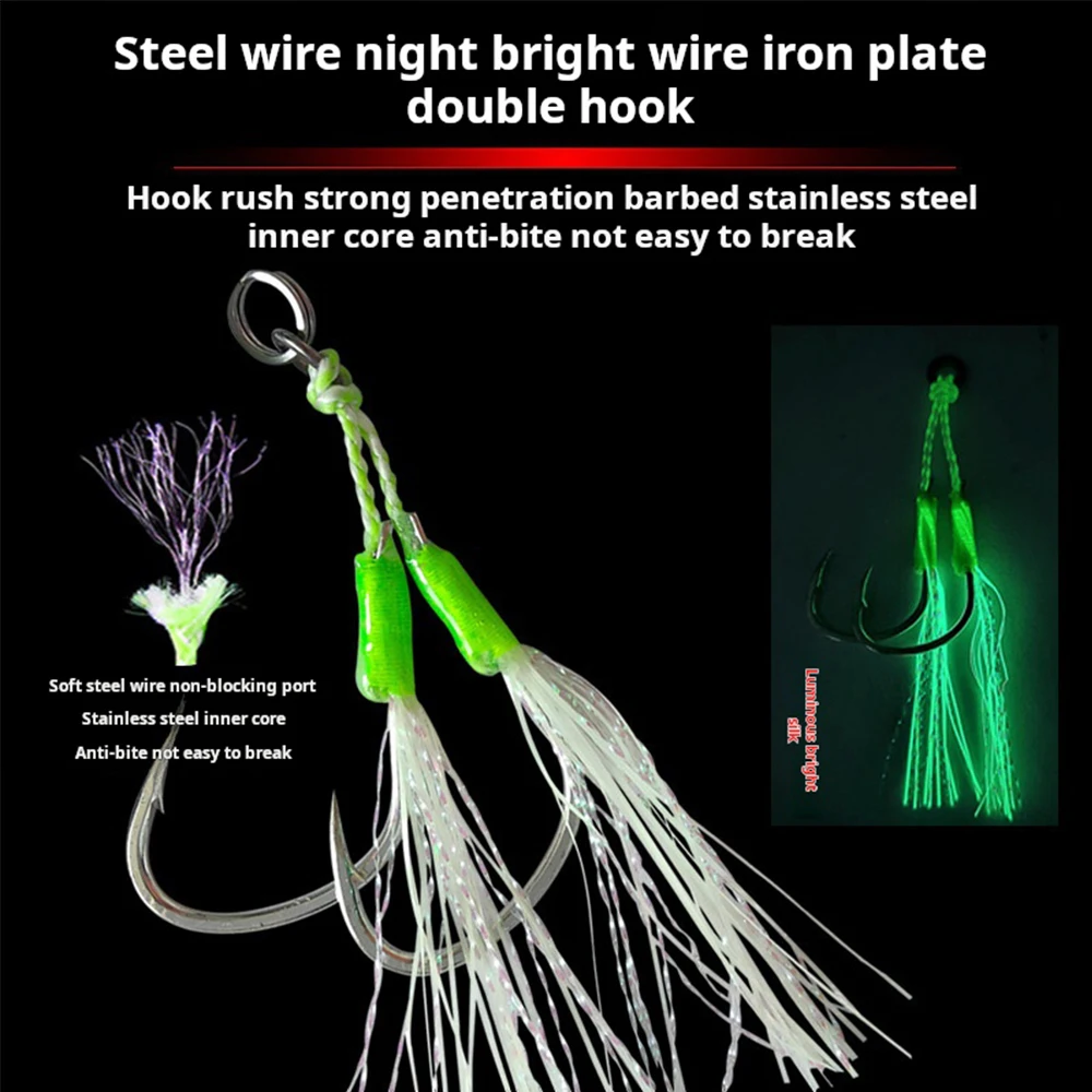 Señuelo de pesca Jigging de hundimiento rápido, plantilla de Metal impresa en 3D, 60g, 80g, 100g, para agua salada - imagen 4