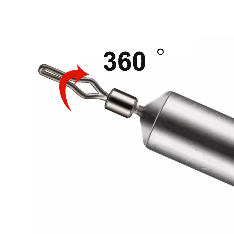 Señuelo cilíndrico redondo en forma de gota, pesca invertida, contrapeso inferior anticolgante, aparejos de pesca texas, accesorios de pesca, 5 uds. - imagen 3