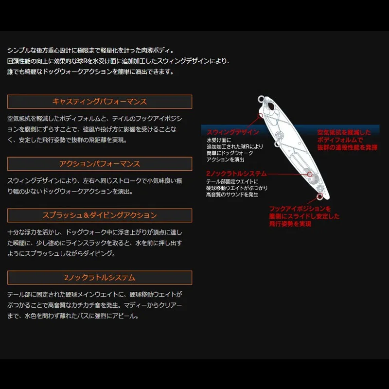 Señuelo de pesca con lápiz flotante, 65mm, 5,5g, Topwater, caminar a los perros, Swimbait de agua dulce, Wobbler para Lucio, lubina, cebos duros artificiales - imagen 3