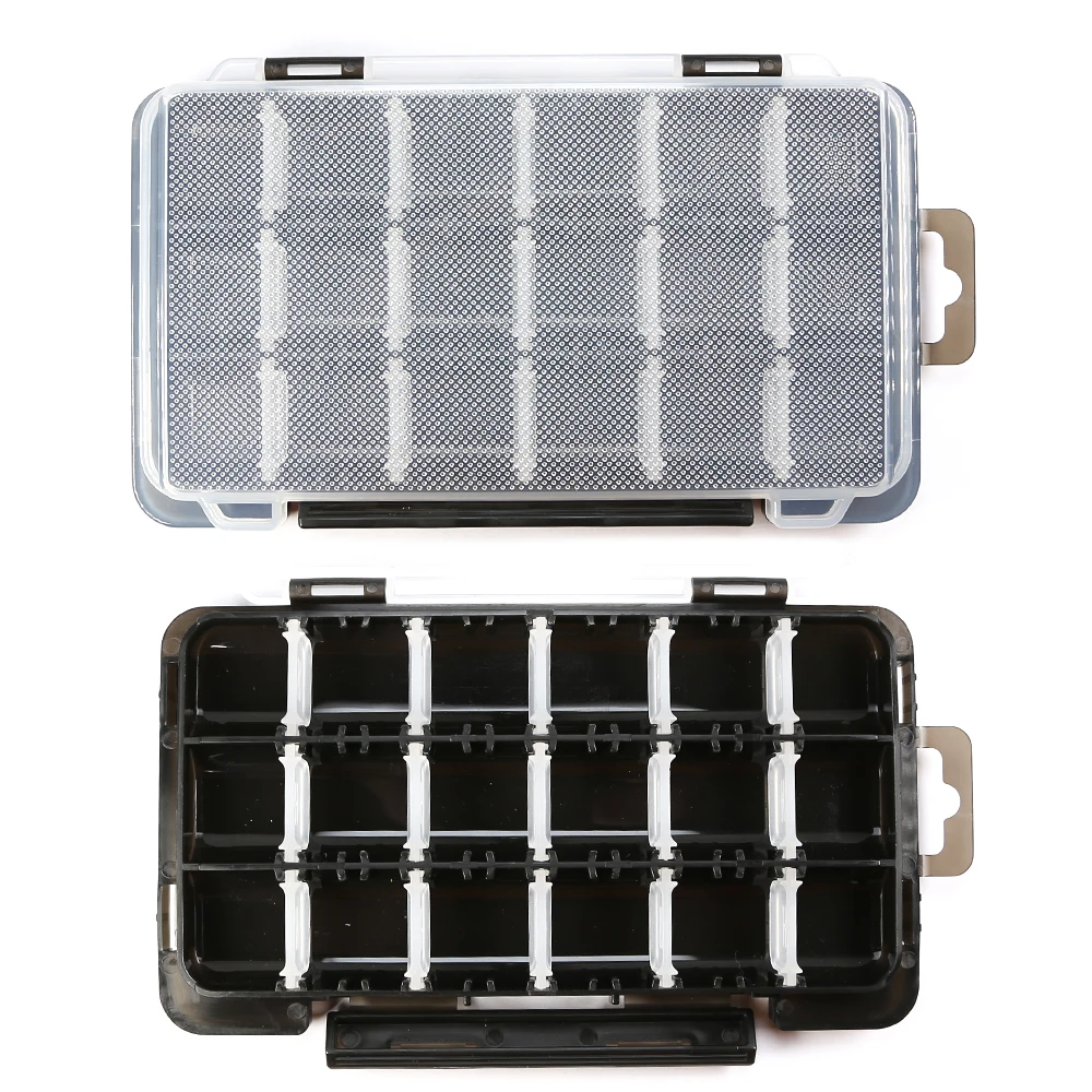 PEAK-caja de aparejos de pesca ajustable, caja de almacenamiento de aparejos portátil, organizador de anzuelos de señuelo de pesca multifuncional, cajas de pesca al aire libre - imagen 2