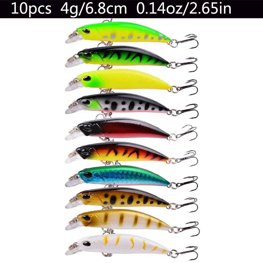 C-10pcs Lures
